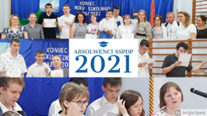 Absolwenci szkoły przysposabiającej do pracy 2021